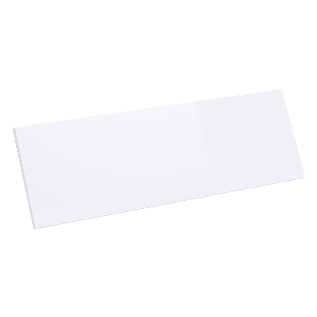 Kit façade meuble cuisine Blanc Brillant 1 porte H. 28,5 cm L. 89,7 cm
