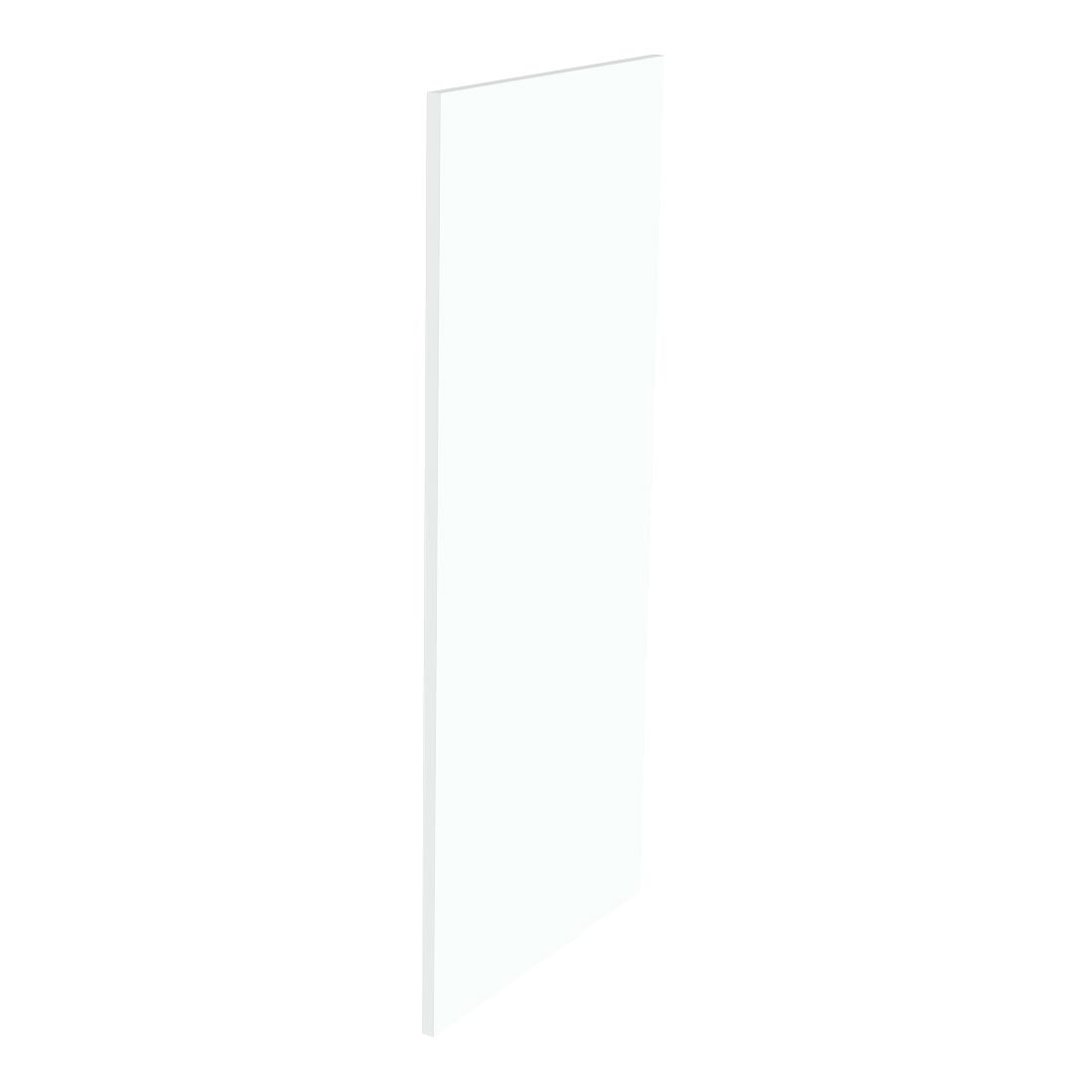 Kit façade meuble cuisine Blanc Chaud Mat 1 porte H. 129,3 cm L. 59,7 cm