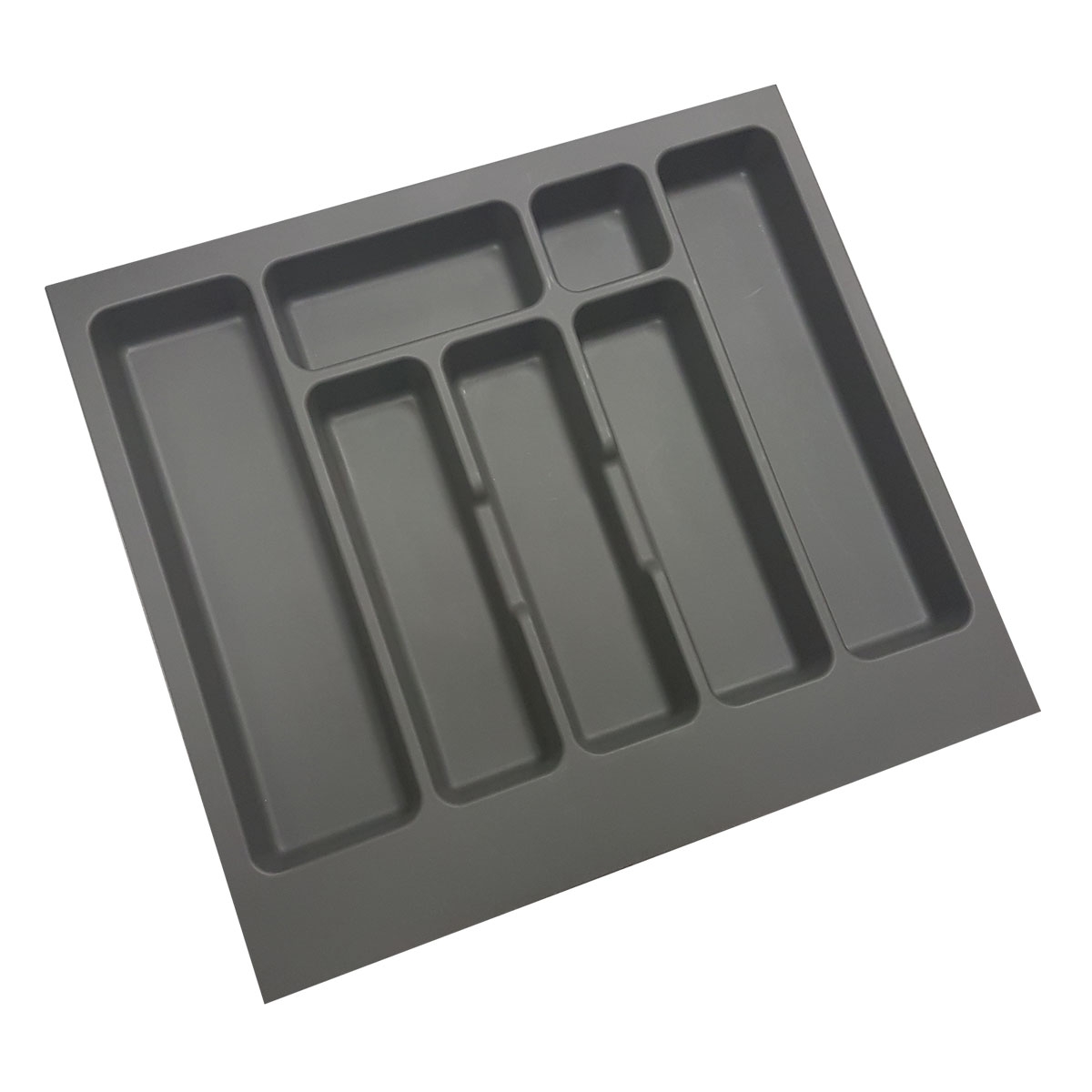 Range couvert gris anthracite pour tiroir - L. 40 cm