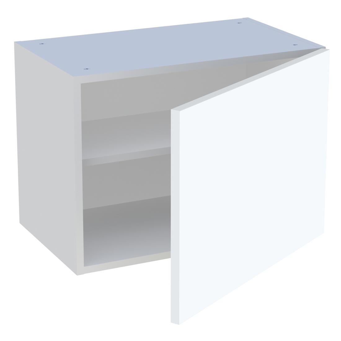 Meuble haut cuisine 1 porte H. 43,2 cm x L. 60 cm - Blanc mat