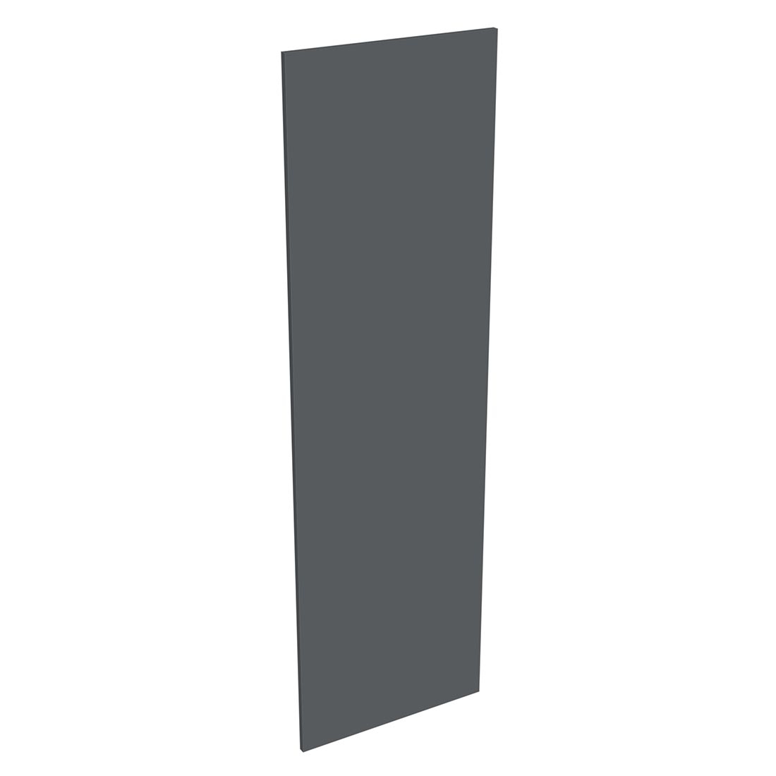 Kit joue de finition colonne cuisine GRIS ARDOISE MAT - H. 216.6 cm