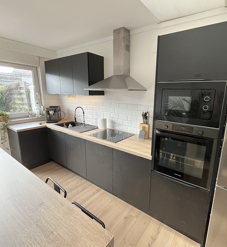 cuisine angle noire