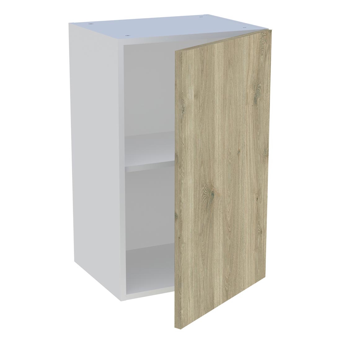 Meuble haut cuisine 1 porte H. 72 cm x L. 45 cm - Chêne doré