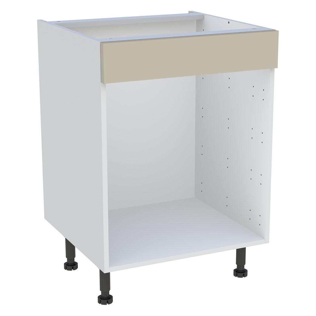 Meuble bas cuisine  H. 87 cm x L. 60 cm - Beige mat