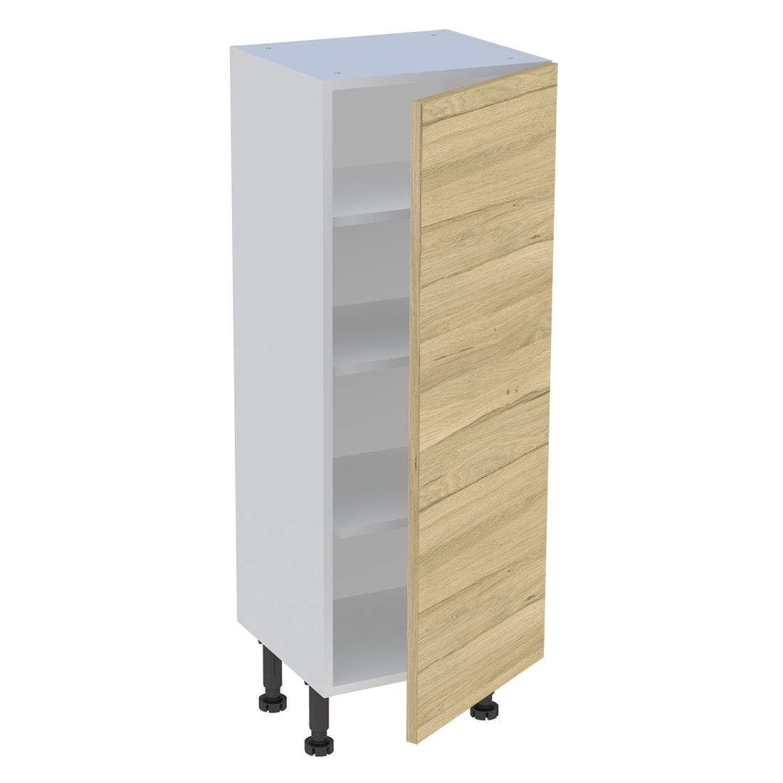 Meuble bas cuisine 1 porte H. 115,8 cm x L. 40 cm x P. 36,9 cm - Chêne clair