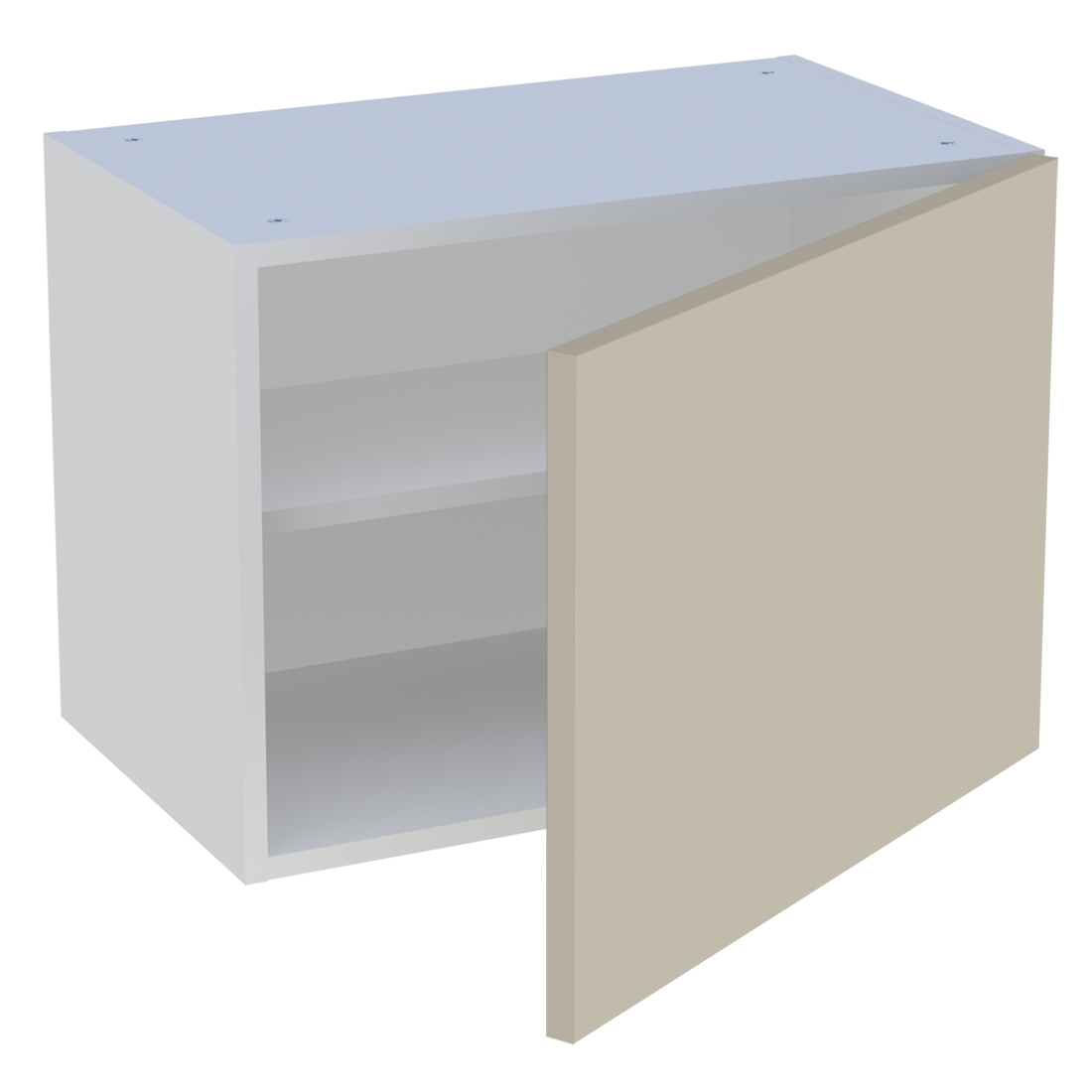 Meuble haut cuisine 1 porte H. 43,2 cm x L. 60 cm - Beige mat