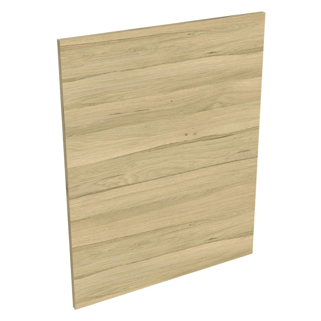 Coté de remplacement meuble bas cuisine CHÊNE CLAIR - H. 72 cm