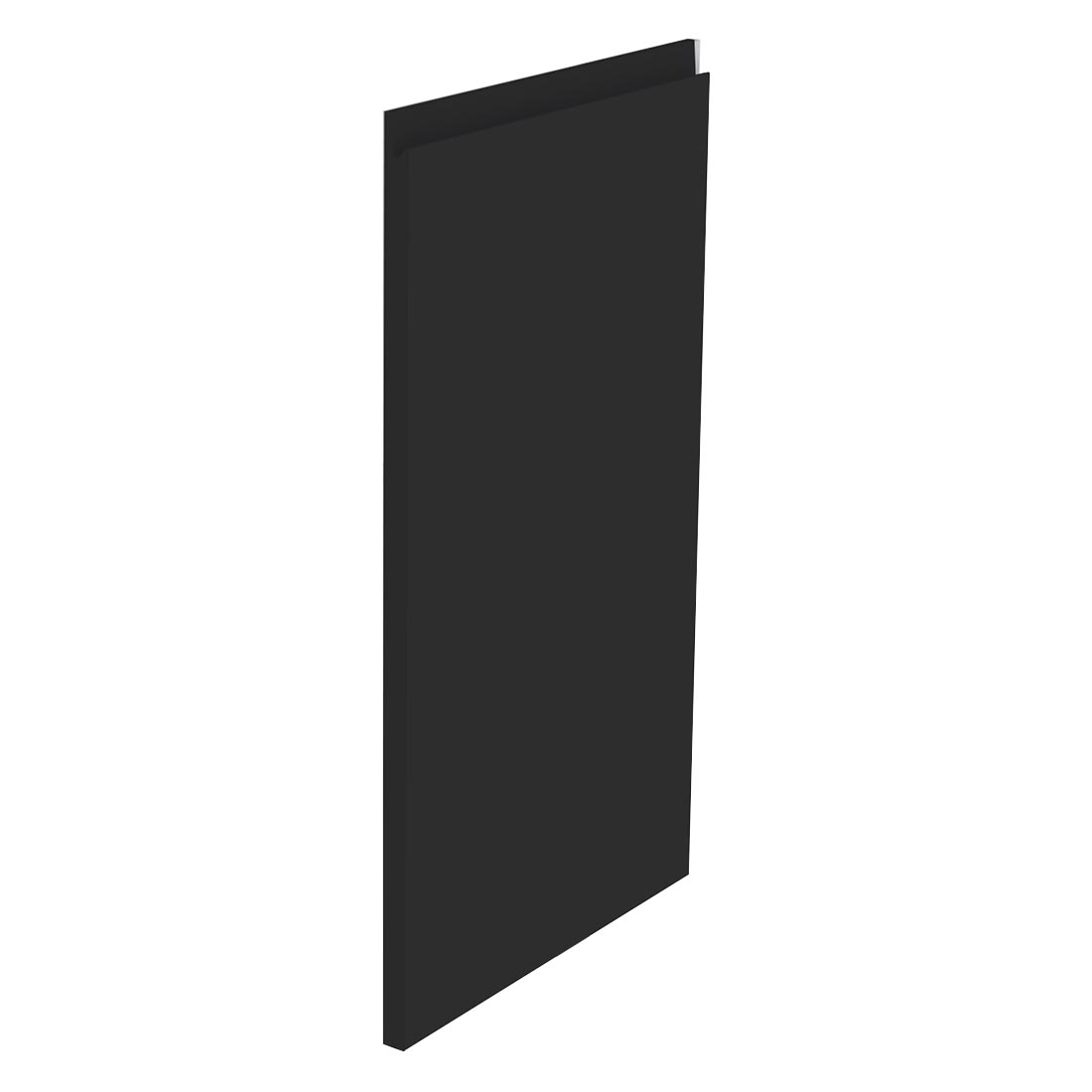 Kit façade meuble cuisine Noir Mat Sans Poignée 1 porte H. 71,7 cm L. 44,7 cm