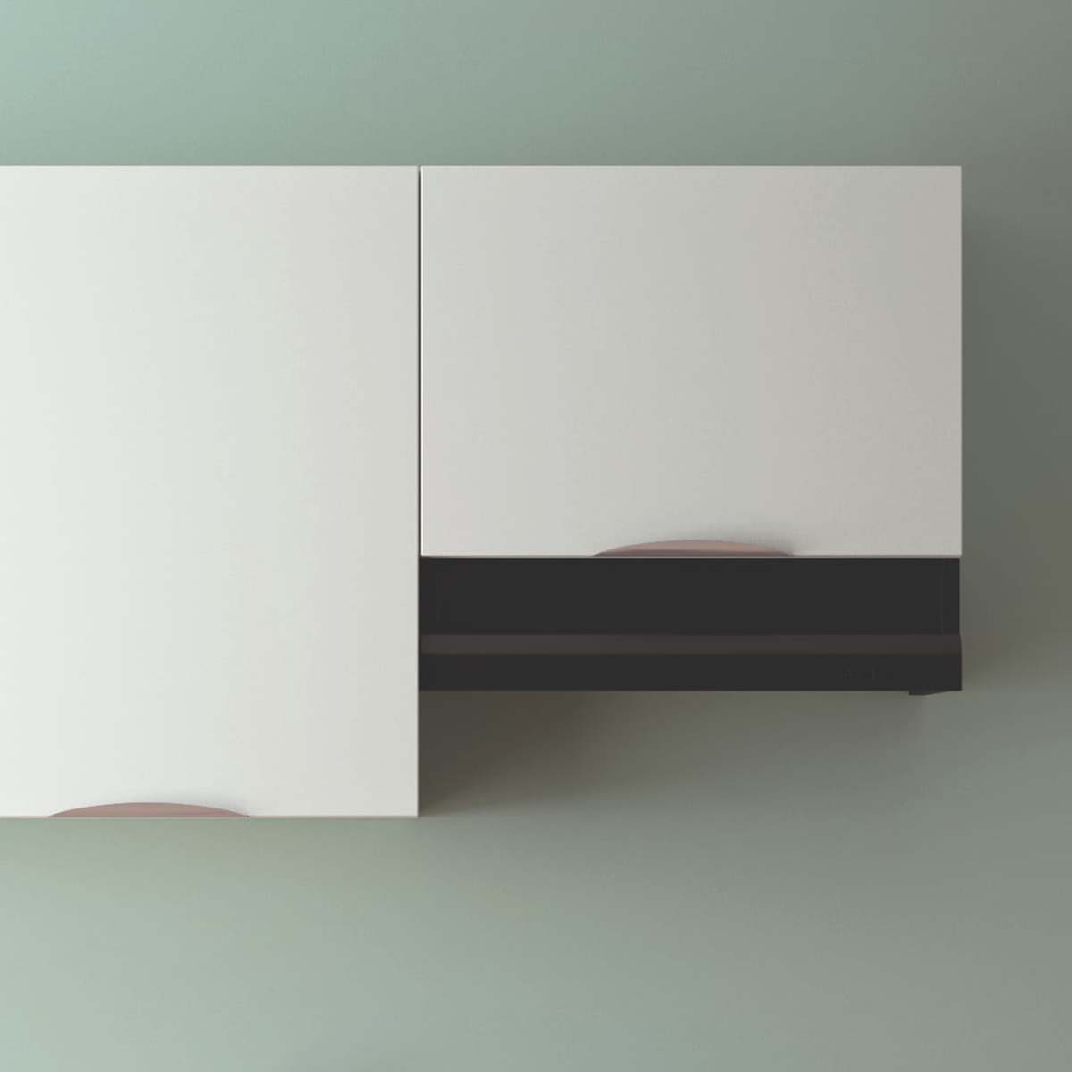 Cuisine complète Blanc mat 180
  cm avec meuble four