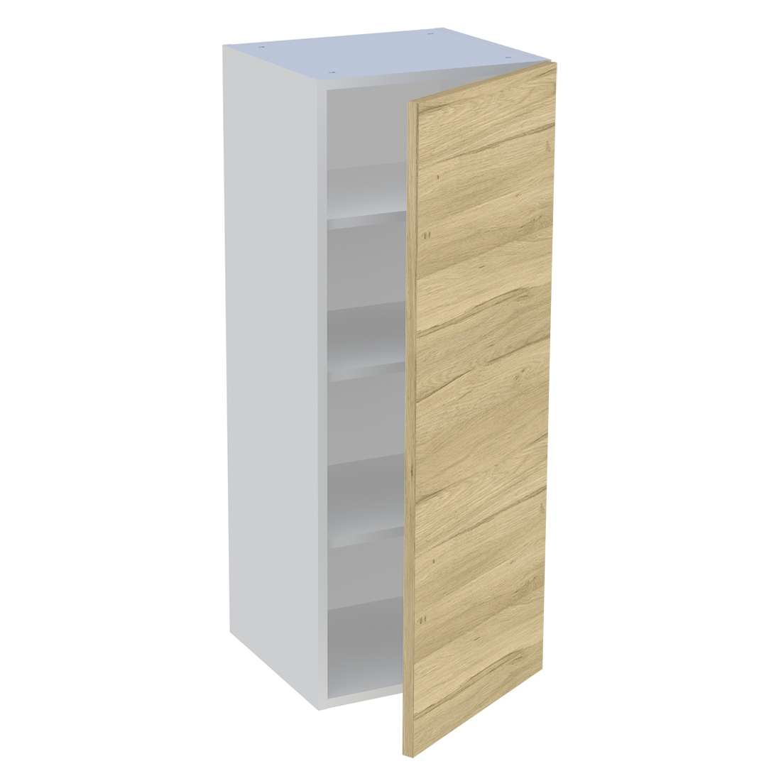 Meuble haut cuisine 1 porte H. 100,8 cm x L. 40 cm - Chêne clair