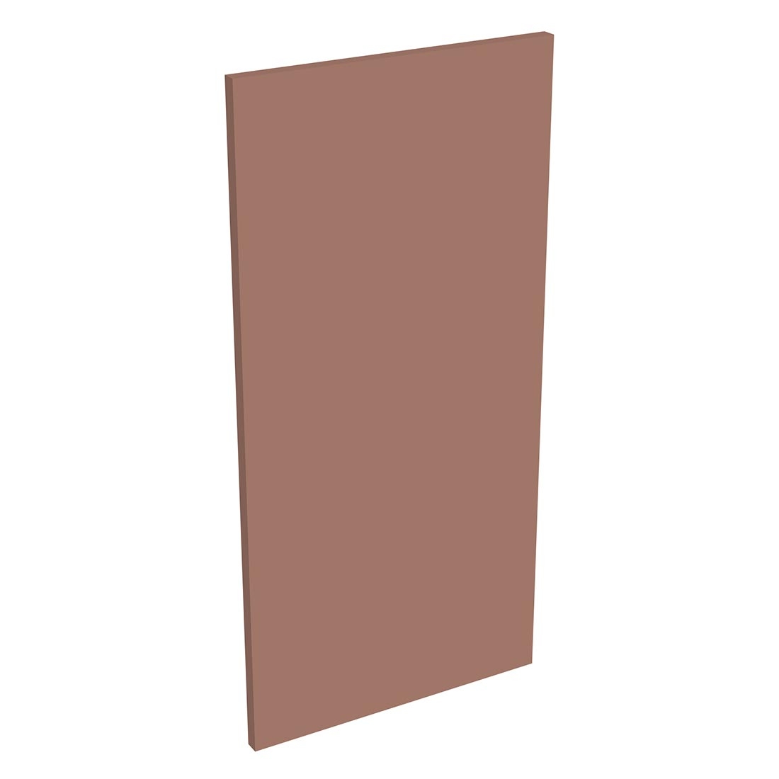 Coté de remplacement meuble haut cuisine TERRACOTTA MAT - H. 72 cm