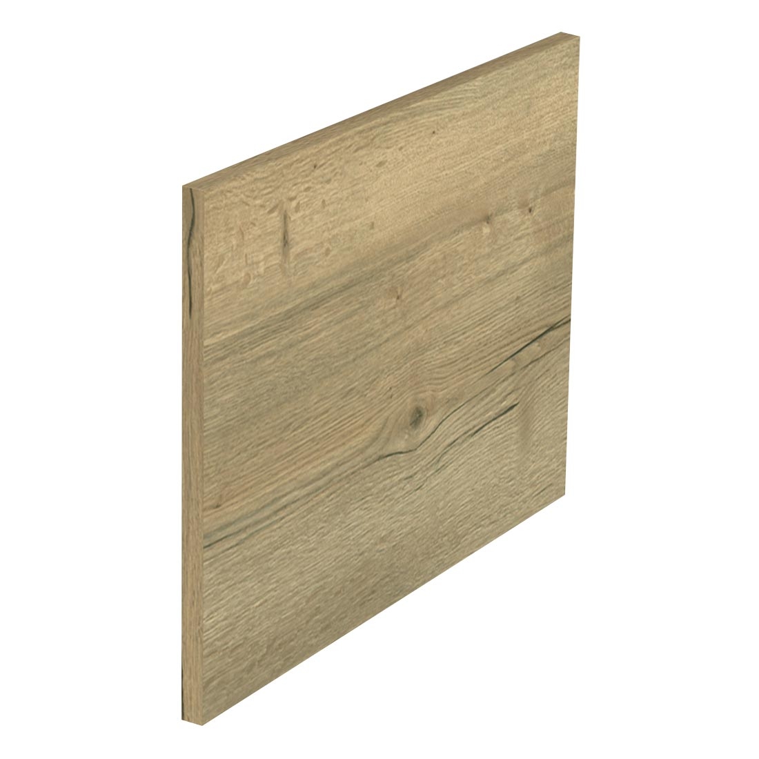 Kit façade meuble cuisine Chêne Structuré 1 porte H. 42,9 cm L. 59,7 cm