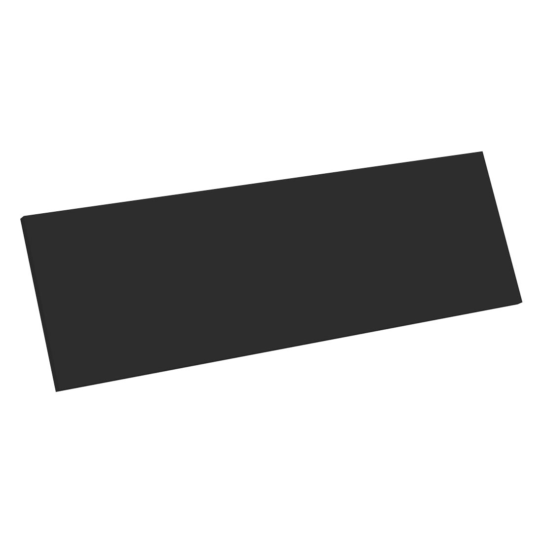 Kit façade meuble cuisine Noir Mat 1 porte H. 28,5 cm L. 89,7 cm
