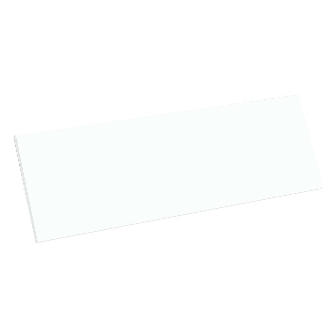 Kit façade meuble cuisine Blanc Chaud Mat 1 porte H. 28,5 cm L. 89,7 cm