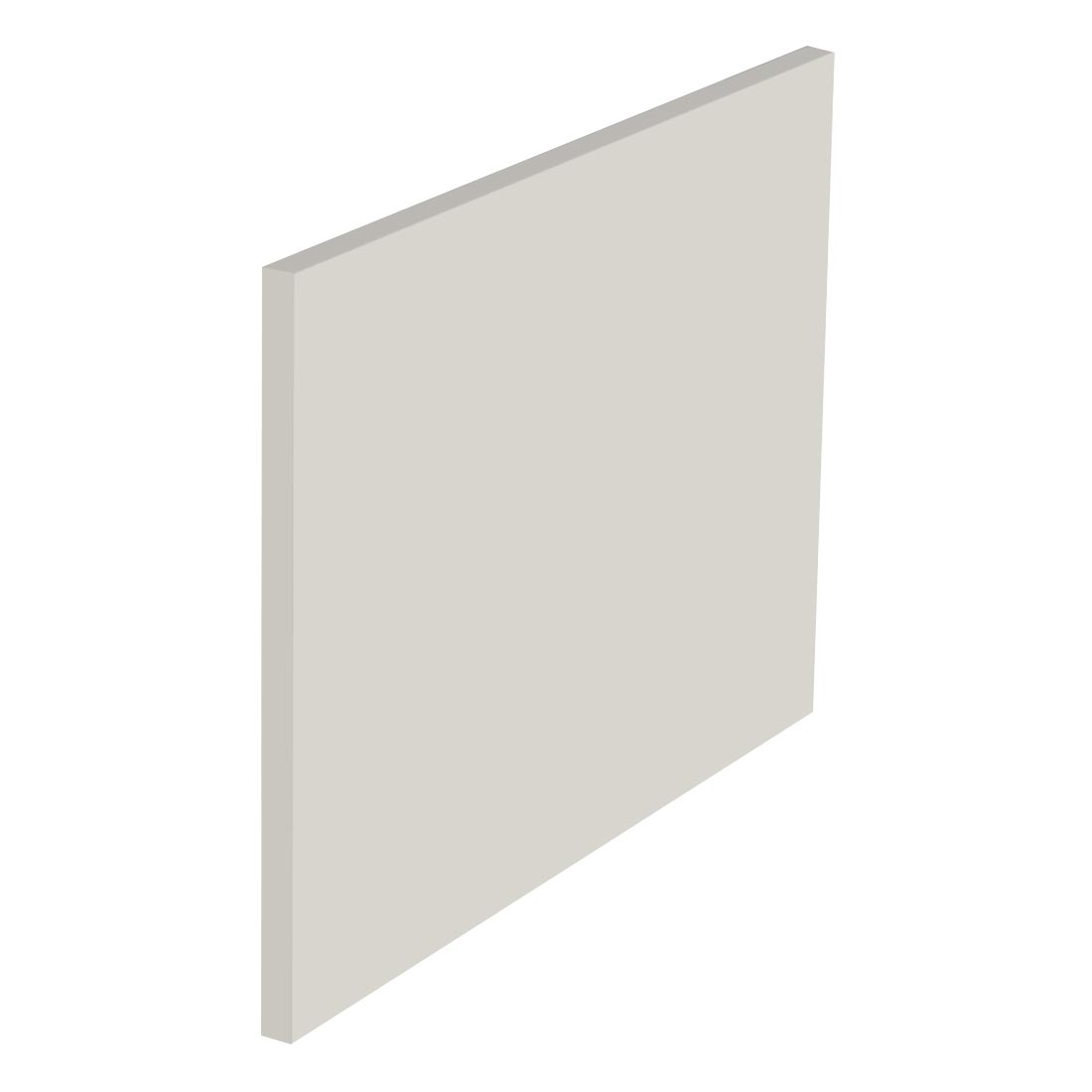 Kit façade meuble cuisine Lin Mat 1 porte H. 42,9 cm L. 59,7 cm