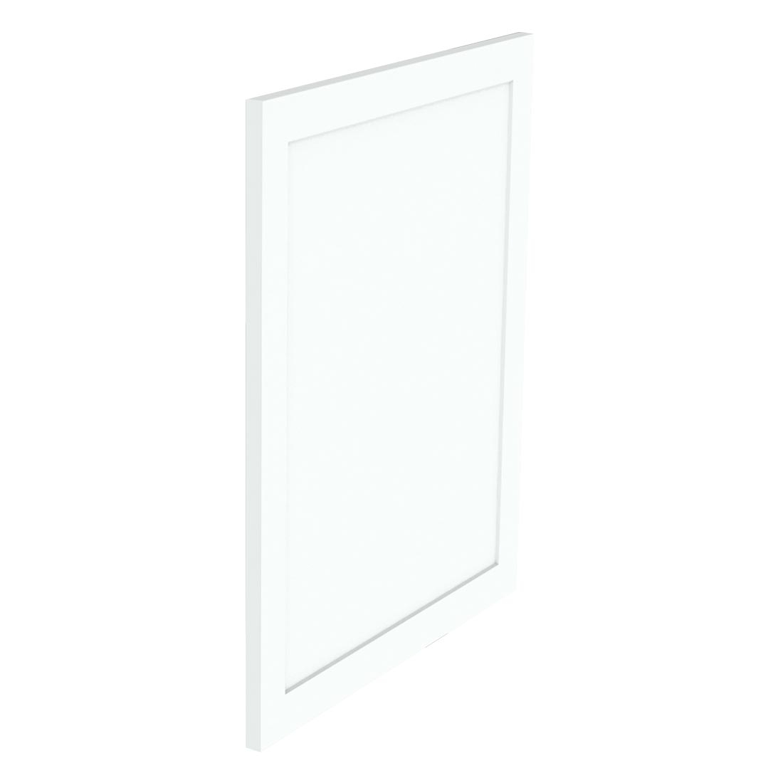 Kit façade porte pour coulissant ou lave vaisselle Blanc Cadre H. 71,7 cm L. 59,7 cm