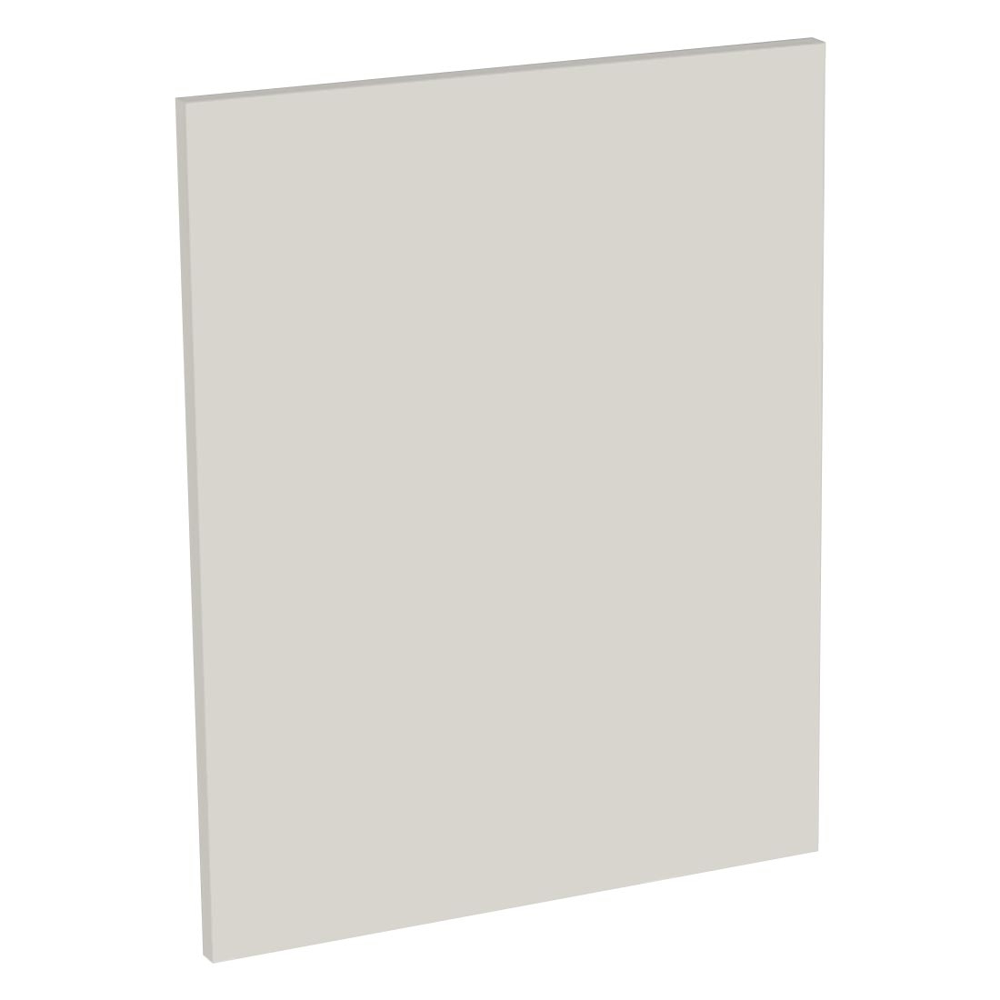Kit façade meuble cuisine Lin Mat 1 porte H. 57,3 cm L. 59,7 cm