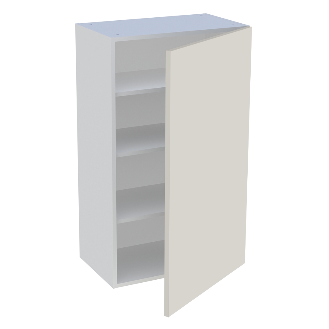 Meuble haut cuisine 1 porte H. 100,8 cm x L. 60 cm - Lin mat
