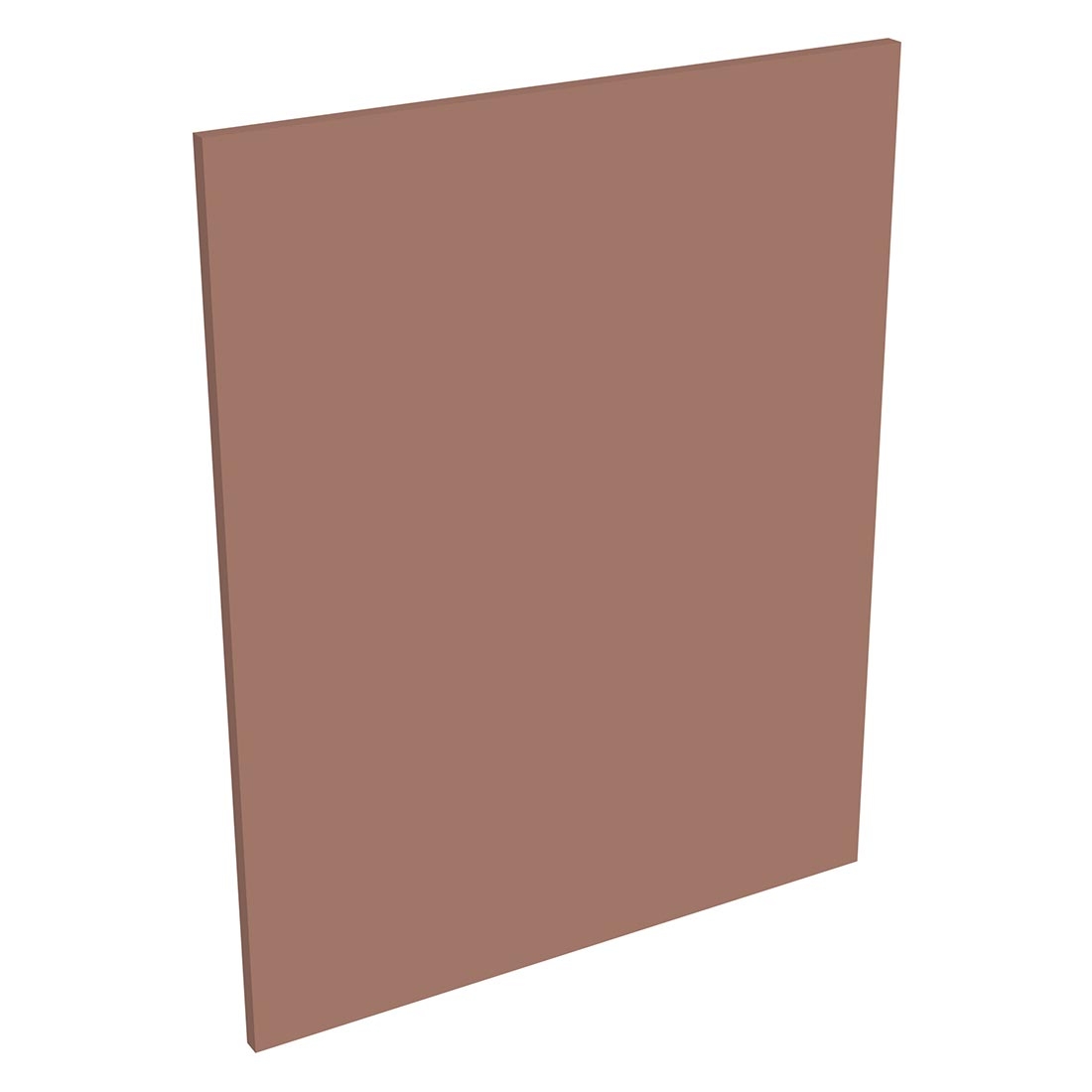 Coté de remplacement meuble bas cuisine TERRACOTTA MAT - H. 72 cm