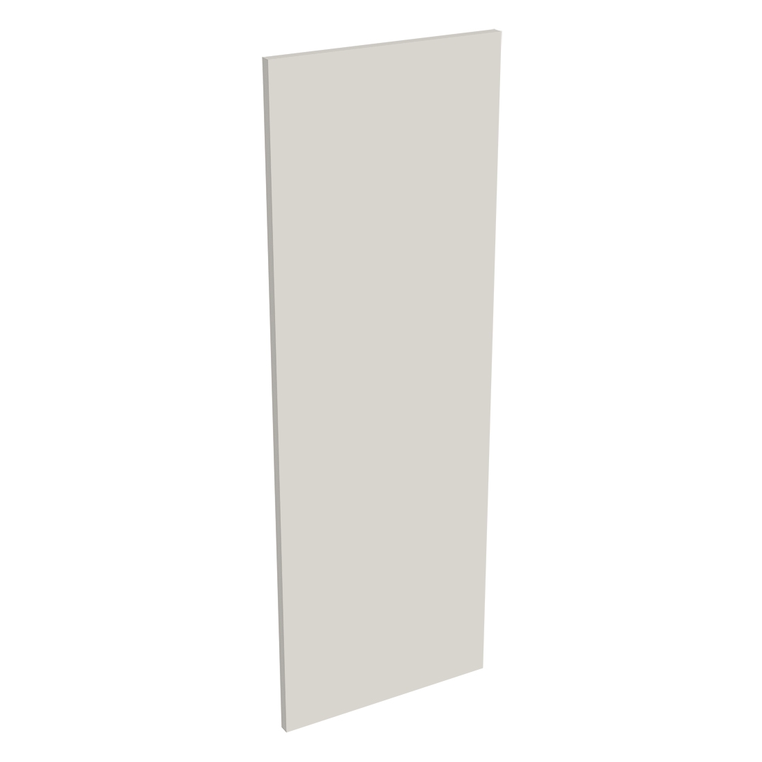 Coté de remplacement meuble haut cuisine grande hauteur Lin Mat - H. 100.8 cm