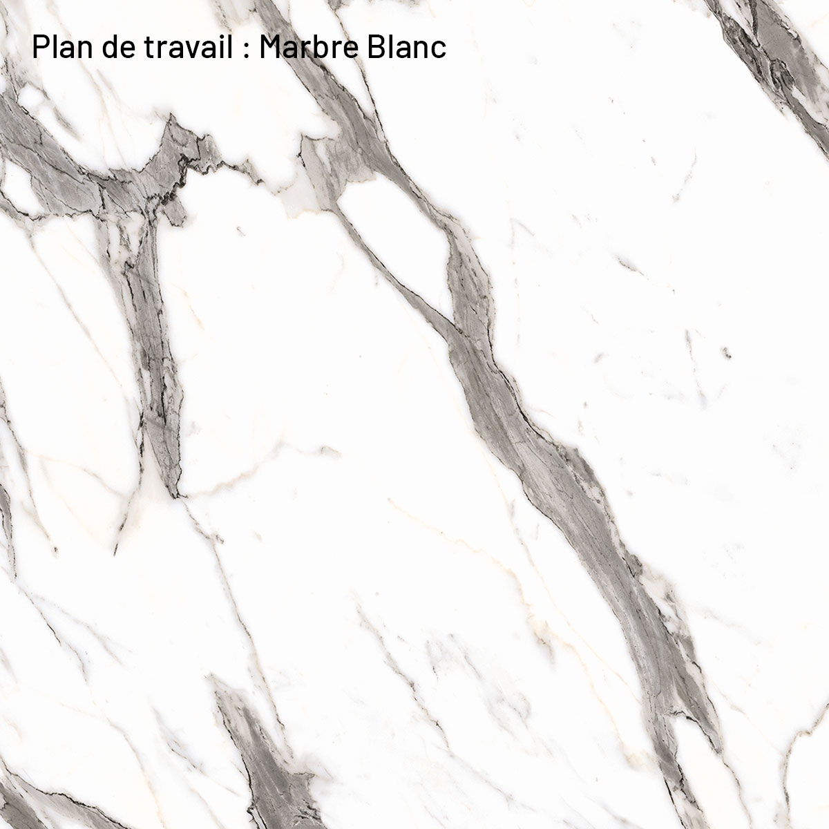 Cuisine complète Noir mat 180cm avec meuble micro-ondes - Avec Plan de travail et Crédence