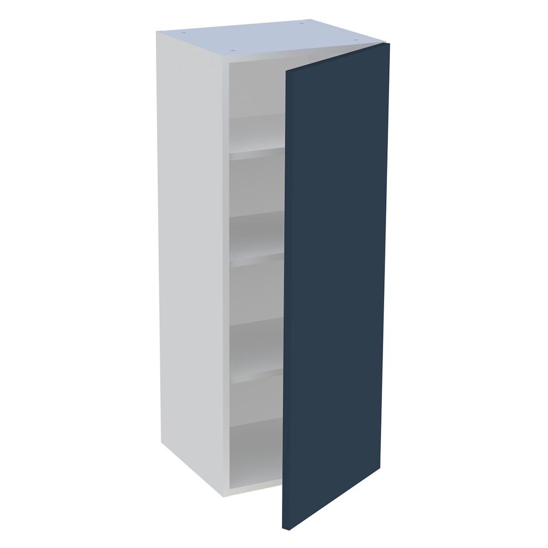 Meuble haut cuisine 1 porte H. 100,8 cm x L. 40 cm - Bleu nuit mat