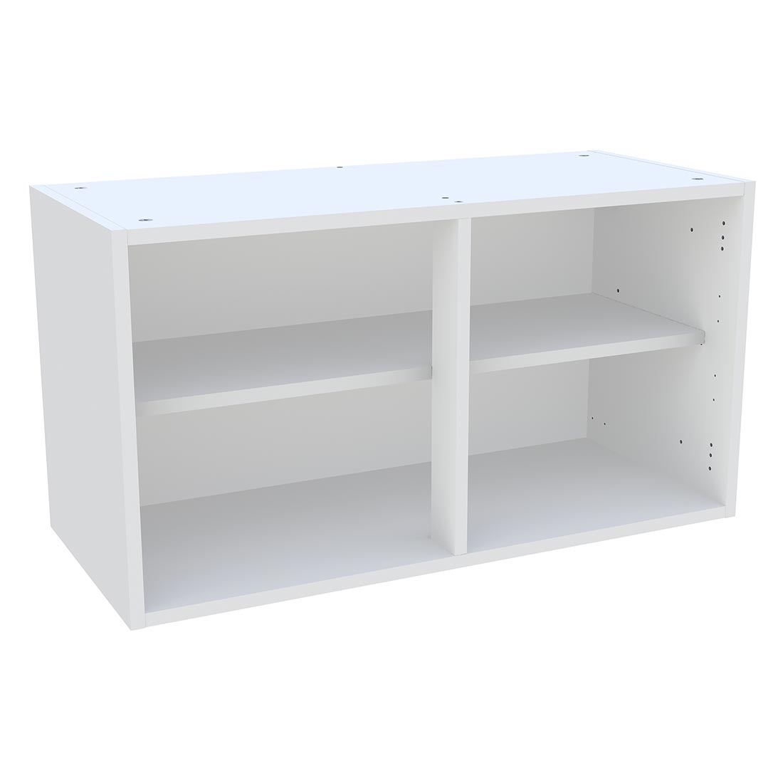 Caisson Meuble haut cuisine Blanc H. 43,2 cm x L. 80 cm x P. 35 cm