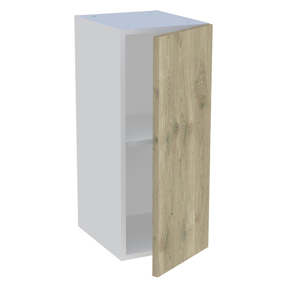 Meuble haut cuisine 1 porte H. 72 cm x L. 30 cm - Chêne doré