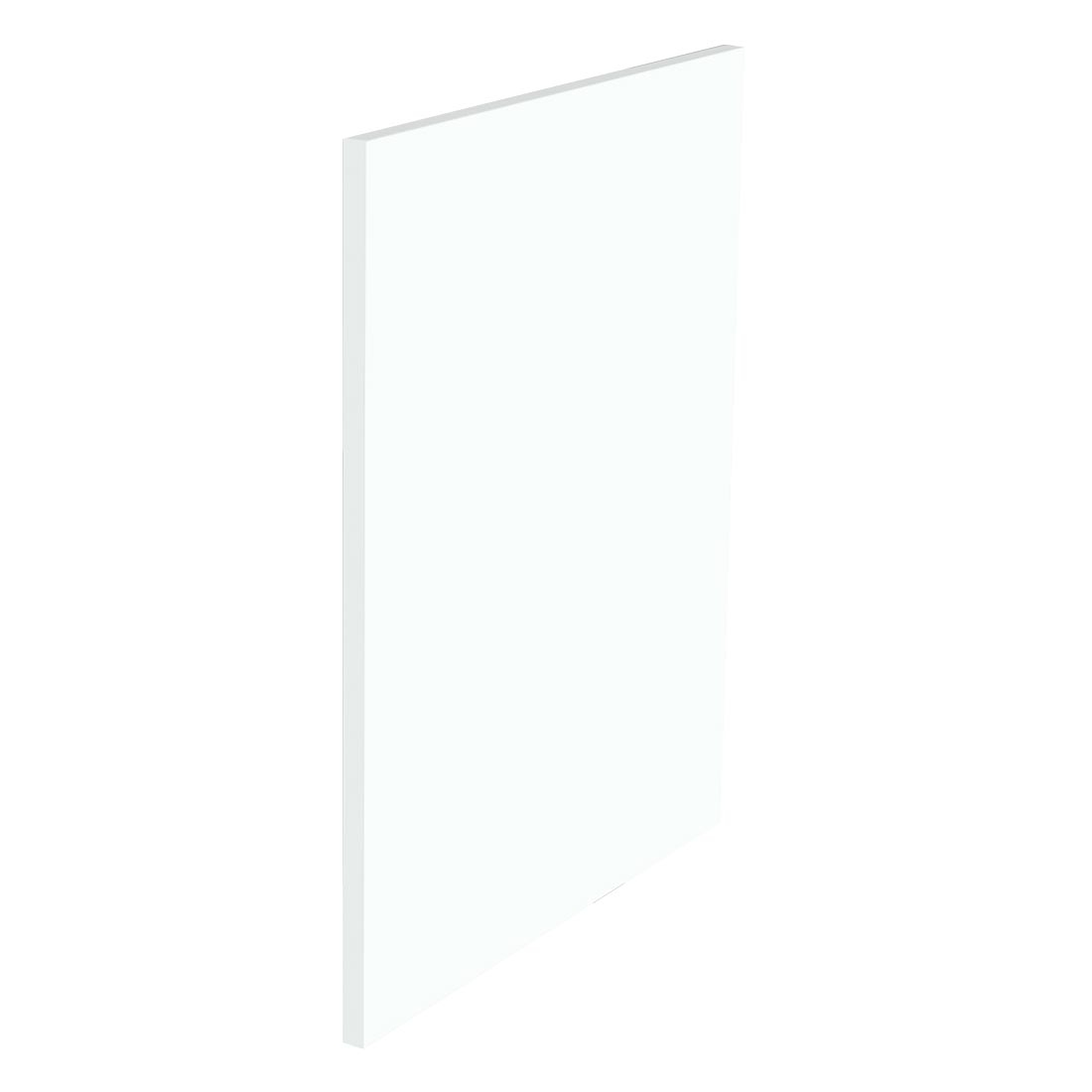Kit façade porte pour coulissant ou lave vaisselle Blanc Chaud Mat H. 71,7 cm L. 59,7 cm