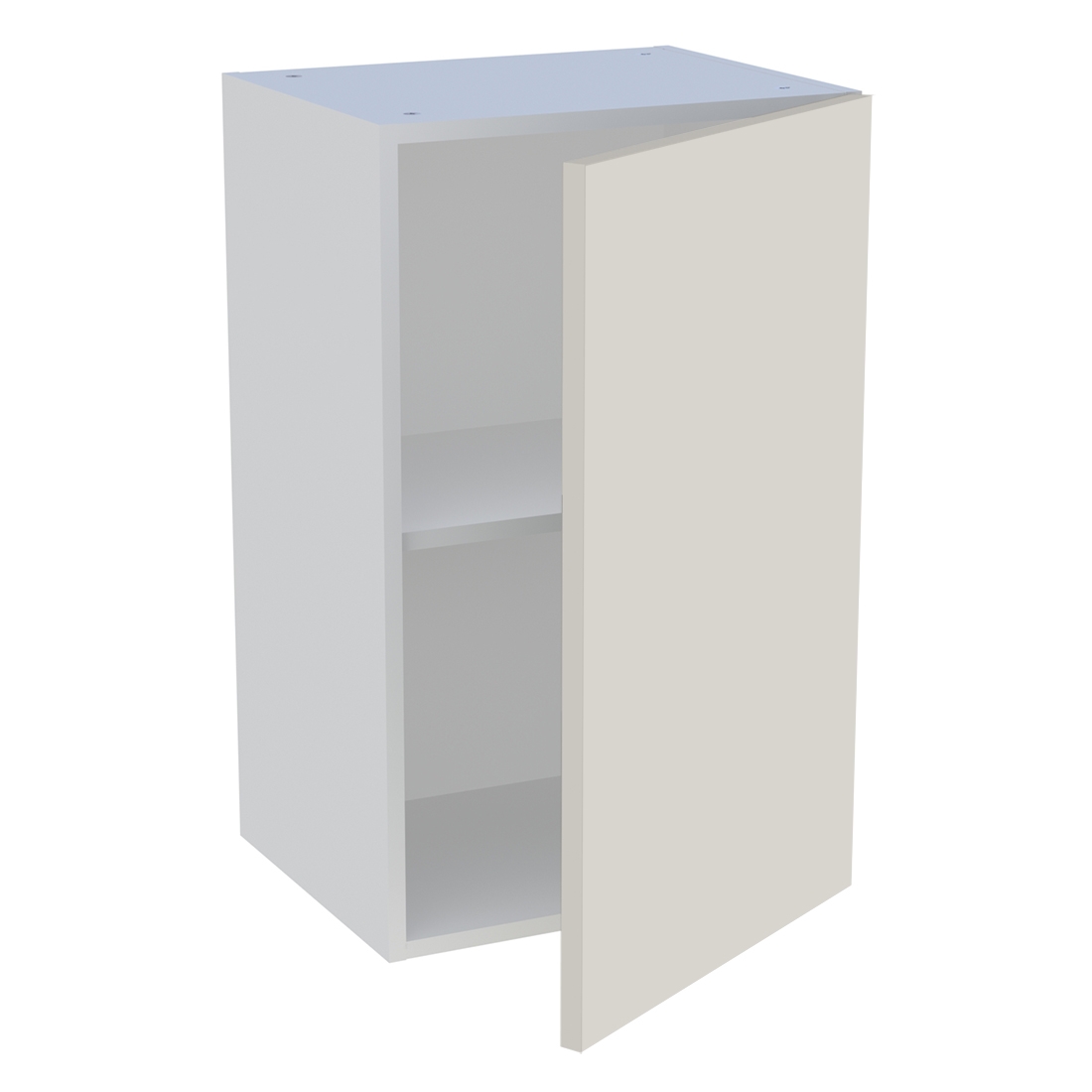 Meuble haut cuisine 1 porte H. 72 cm x L. 45 cm - Lin mat