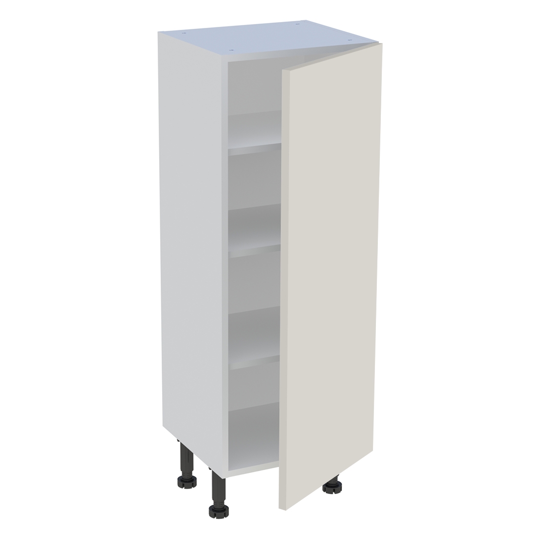 Meuble bas cuisine 1 porte H. 115,8 cm x L. 40 cm x P. 36,9 cm - Lin mat