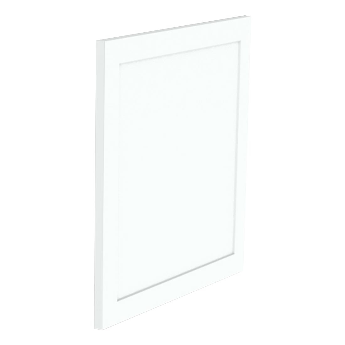 Kit façade meuble cuisine Blanc Cadre 1 porte H. 57,3 cm L. 59,7 cm