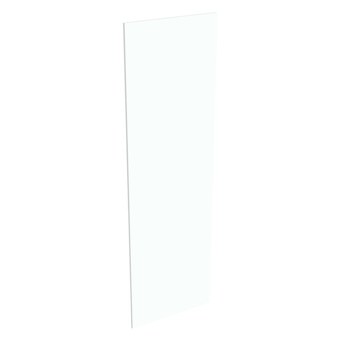 Kit joue de finition colonne cuisine BLANC CHAUD MAT - H. 216.6 cm