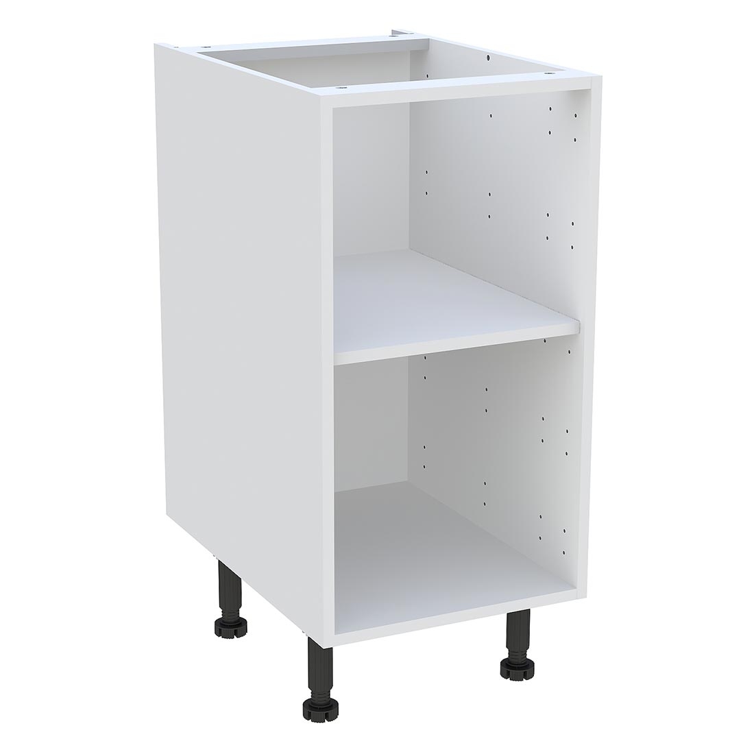 Caisson Meuble bas cuisine Blanc H. 87 cm x L. 40 cm x P.57,1 cm