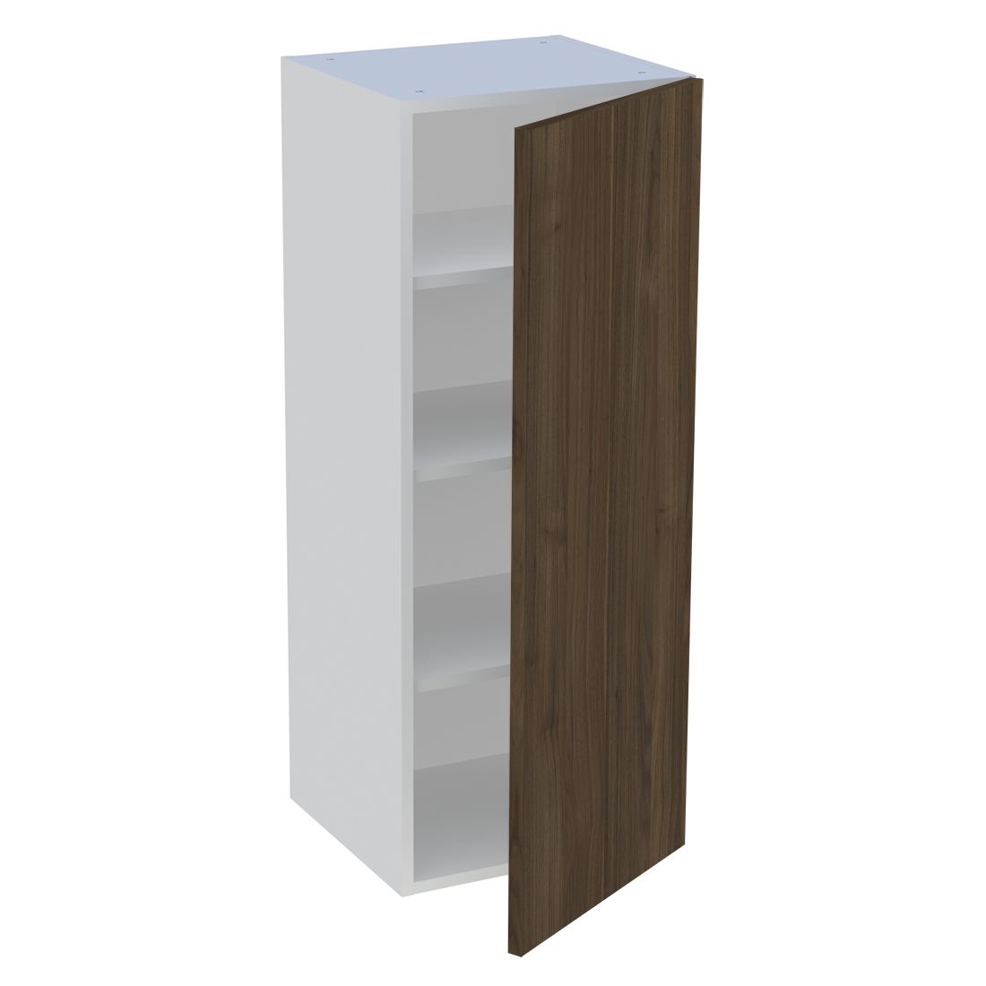 Meuble haut cuisine 1 porte H. 100,8 cm x L. 40 cm - Noyer foncé