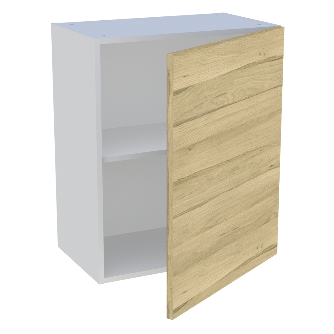 Meuble haut cuisine 1 porte H. 72 cm x L. 60 cm - Chêne clair