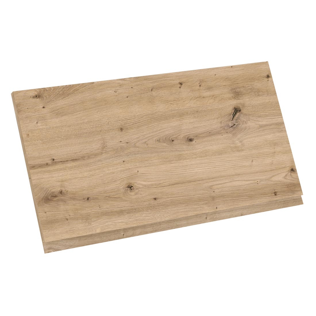 Kit façade meuble cuisine Chêne Naturel Sans Poignée 1 porte H. 42,9 cm L. 79,7 cm