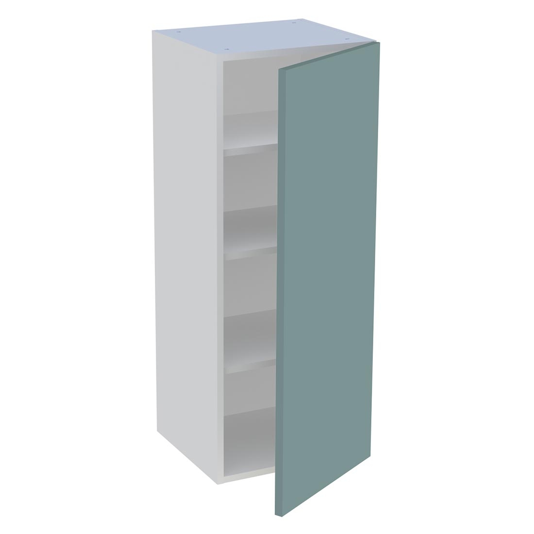 Meuble haut cuisine 1 porte H. 100,8 cm x L. 40 cm - Vert opale mat