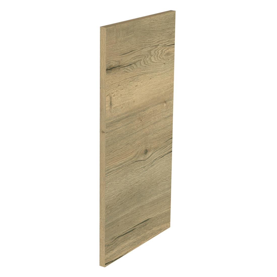 Kit façade meuble cuisine Chêne Structuré 1 porte H. 71,7 cm L. 39,7 cm