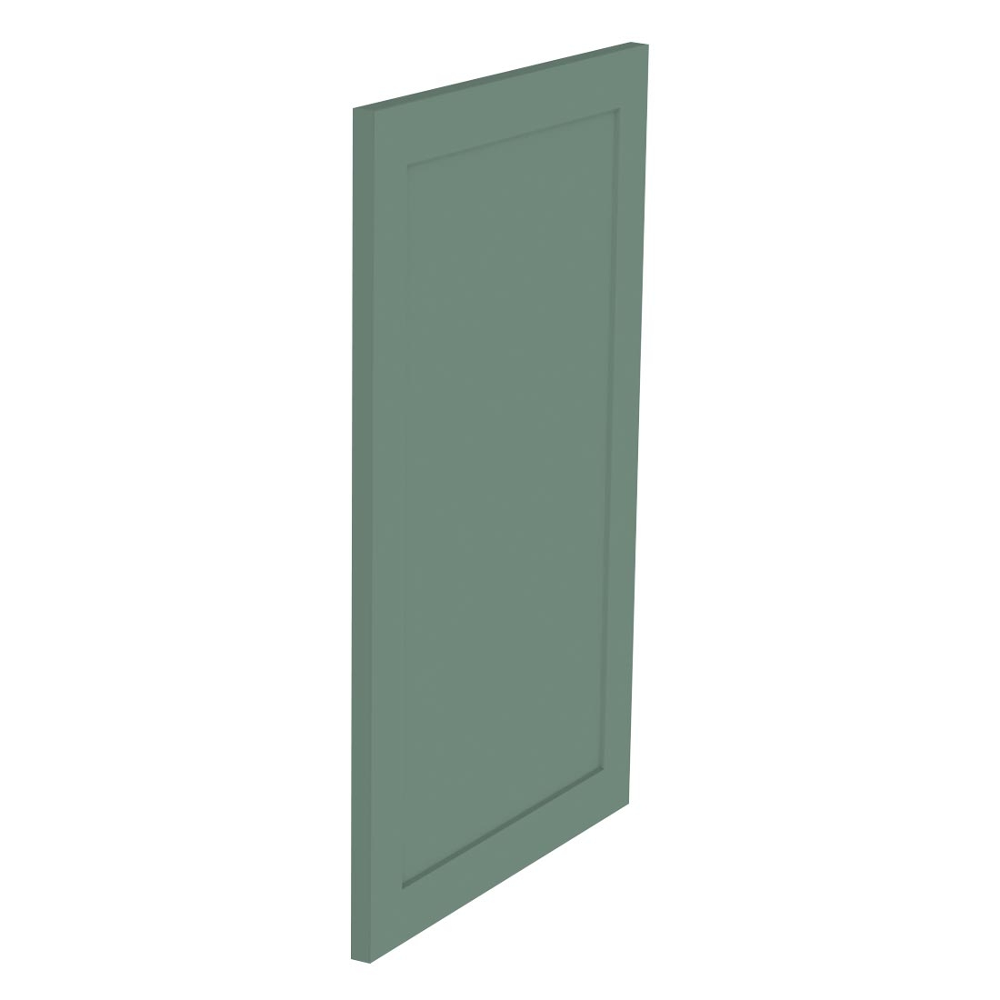 Kit façade meuble cuisine Vert Sauge Cadre 1 porte H. 71,7 cm L. 44,7 cm