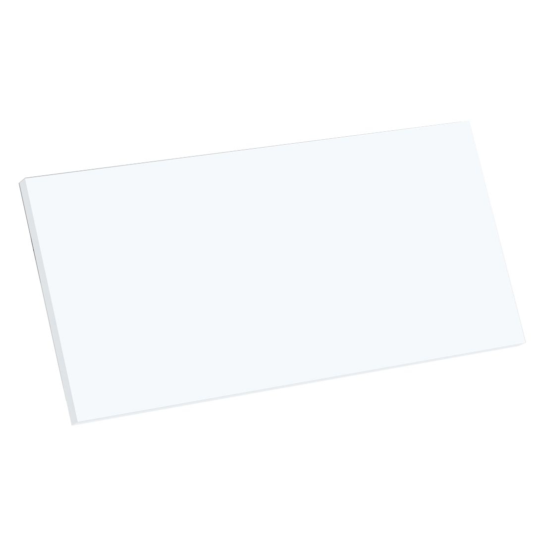 Kit façade meuble cuisine Blanc Mat 1 porte H. 28,5 cm L. 59,7 cm