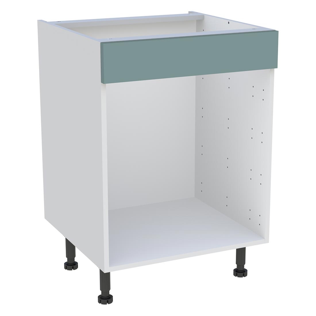 Meuble bas cuisine  H. 87 cm x L. 60 cm - Vert opale mat