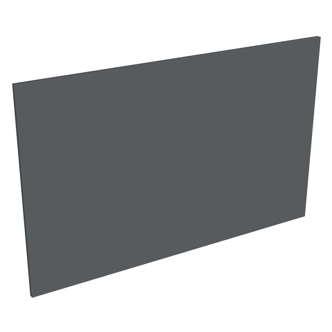 Coté de remplacement ilot pour meubles bas dos à dos GRIS ARDOISE MAT - H. 72 cm