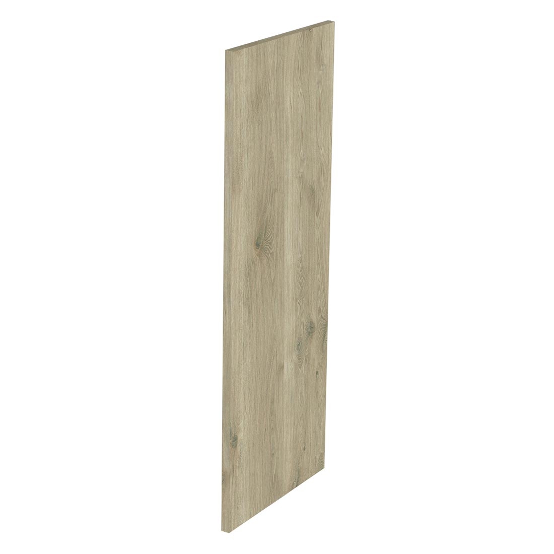 Kit façade meuble cuisine Chêne Doré 1 porte H. 100,5 cm L. 39,7 cm