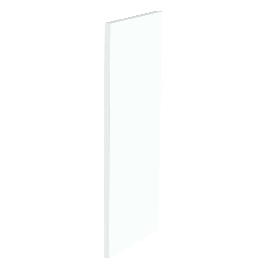 Kit façade meuble cuisine Blanc Chaud Mat 1 porte H. 71,7 cm L. 29,7 cm