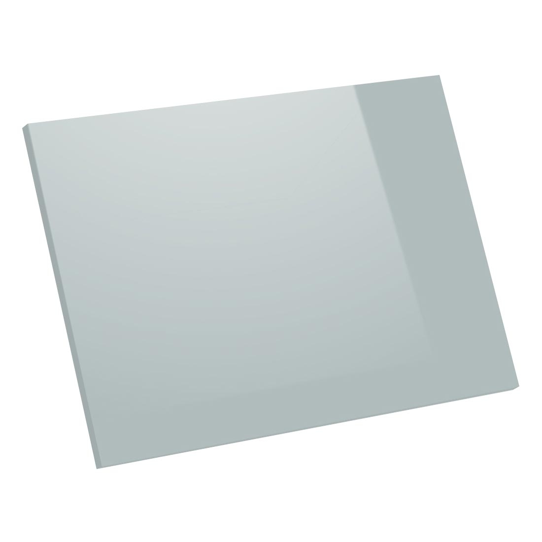Kit façade meuble cuisine Gris Cendre Brillant 1 porte H. 42,9 cm L. 59,7 cm