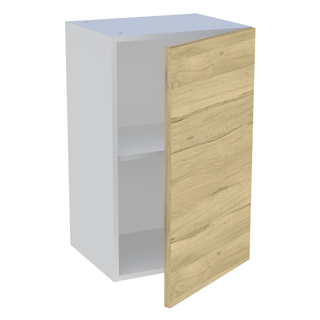 Meuble haut cuisine 1 porte H. 72 cm x L. 45 cm - Chêne clair