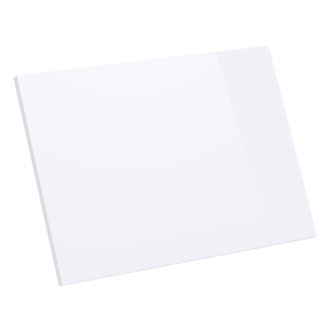 Kit façade meuble cuisine Blanc Brillant 1 porte H. 42,9 cm L. 59,7 cm