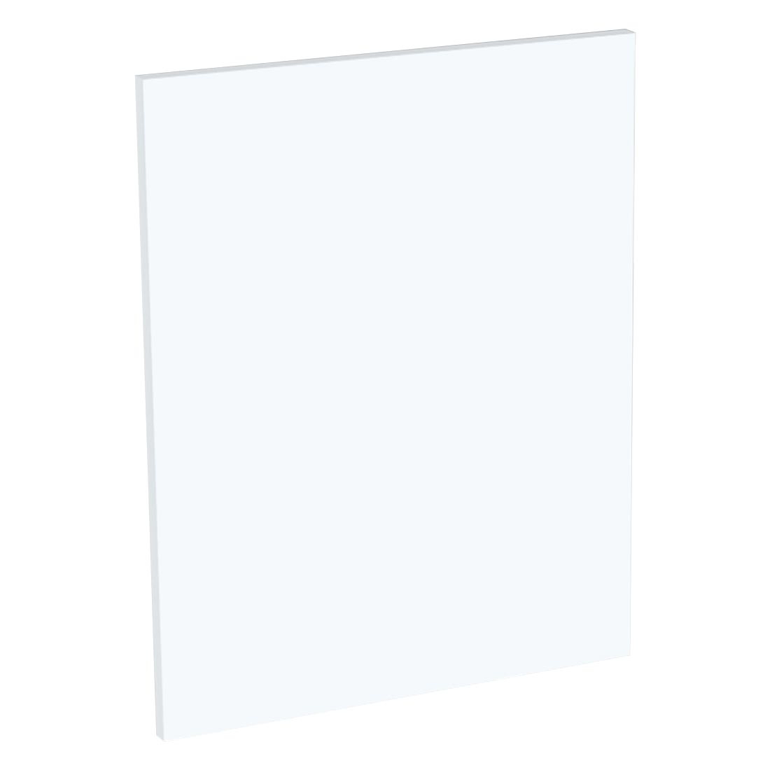 Kit façade meuble cuisine Blanc Mat 1 porte H. 57,3 cm L. 59,7 cm
