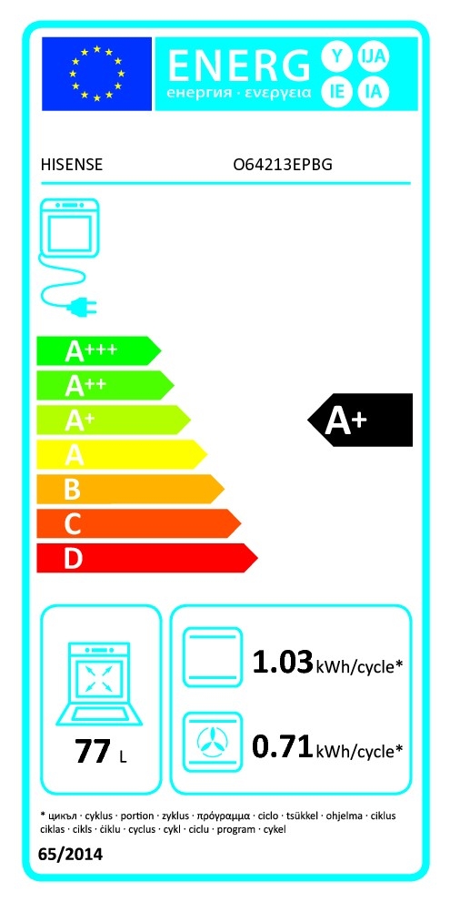 Four encastrable multifonction pyrolyse